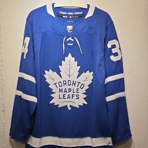 *NEW* Auston Matthews Toronto Maple Leafs Authentic Adidas Hockey Jersey (46)
